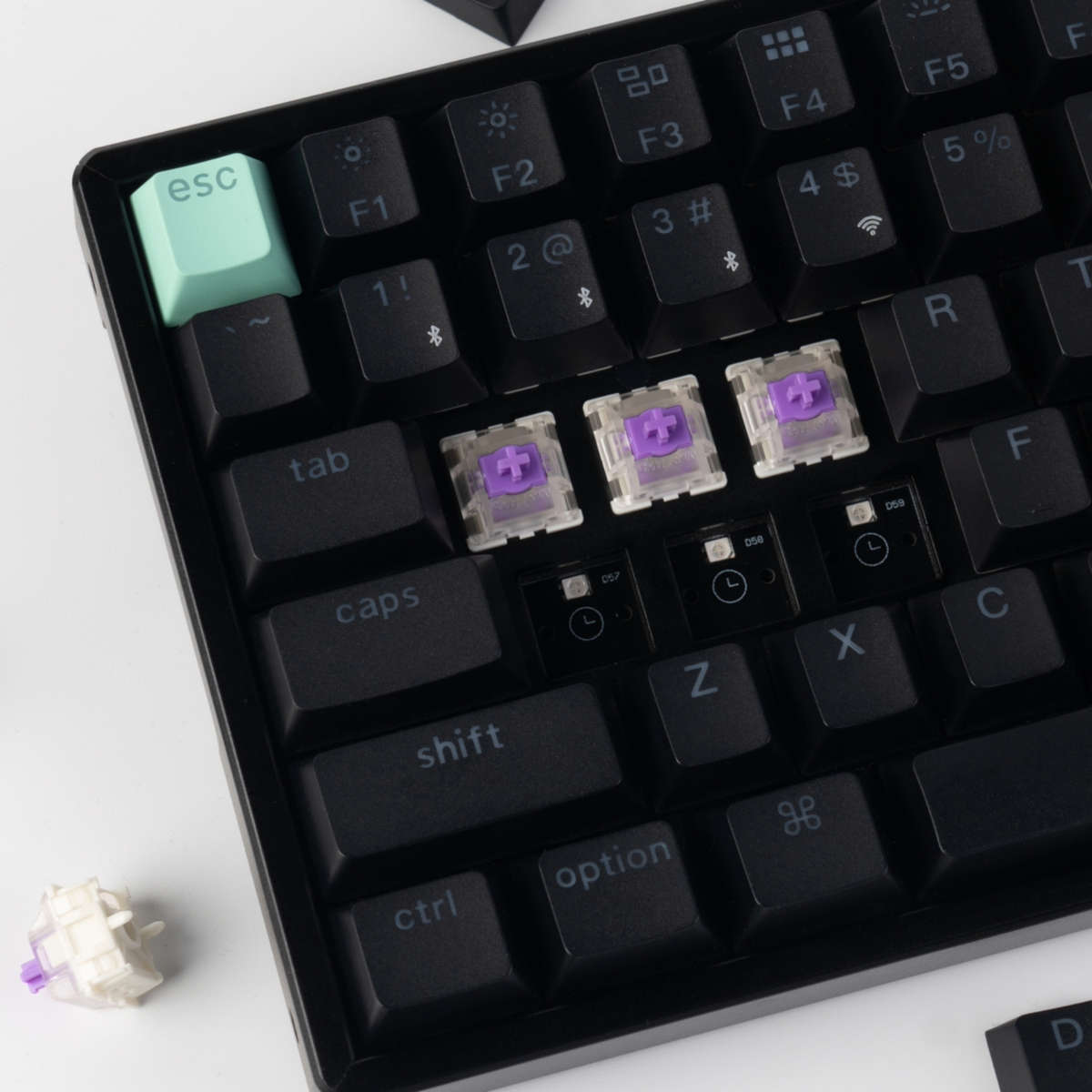Keychron K4 HE 96% Magnetic Switch Hot-Swap RGB Wireless Keyboard – Black