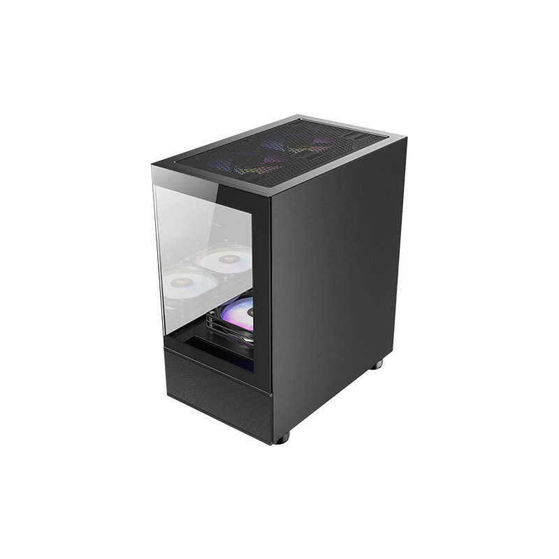 Antec CX200M Elite Micro-ATX | ITX RGB Mini-Tower Gaming Chassis - Black