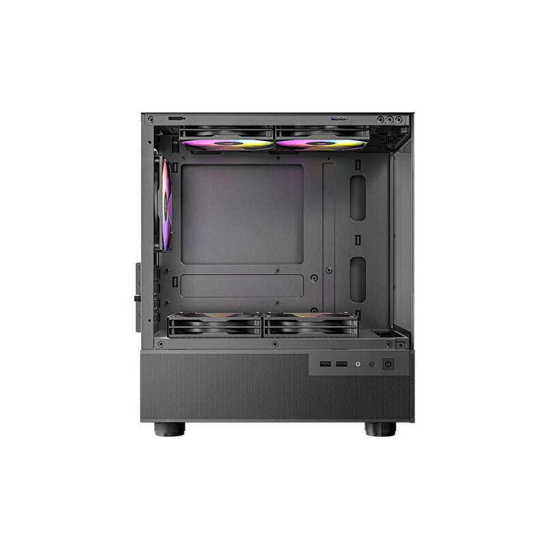Antec CX200M Elite Micro-ATX | ITX RGB Mini-Tower Gaming Chassis - Black