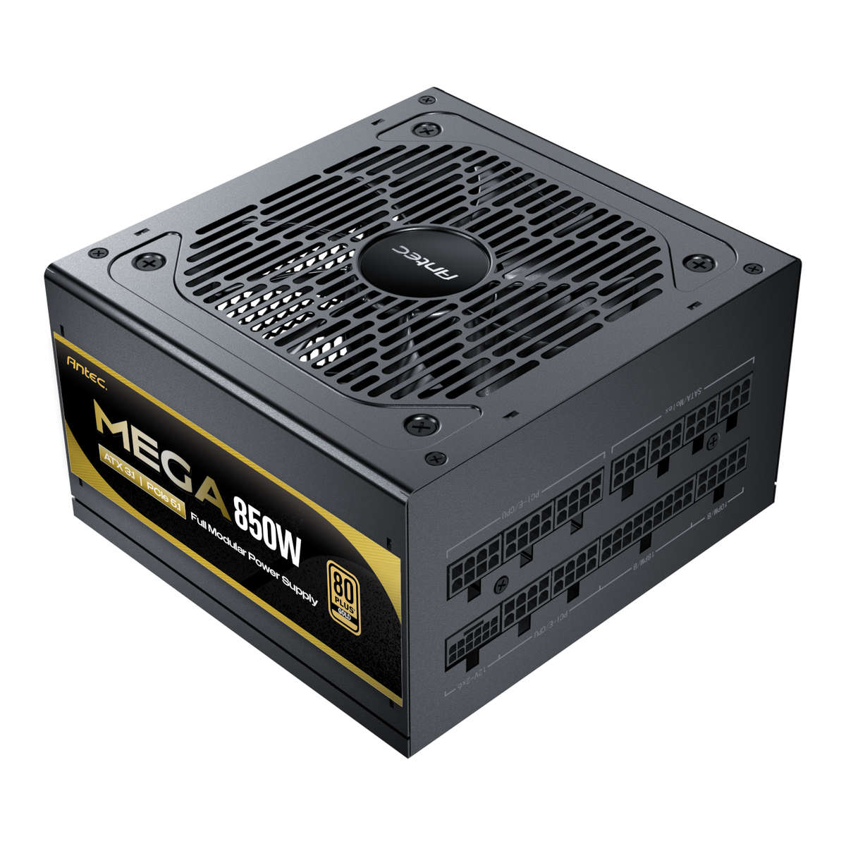 Antec MEGA 850W 80 PLUS Gold ATX3.1 PCIE 5.1 Fully Modular Power Supply