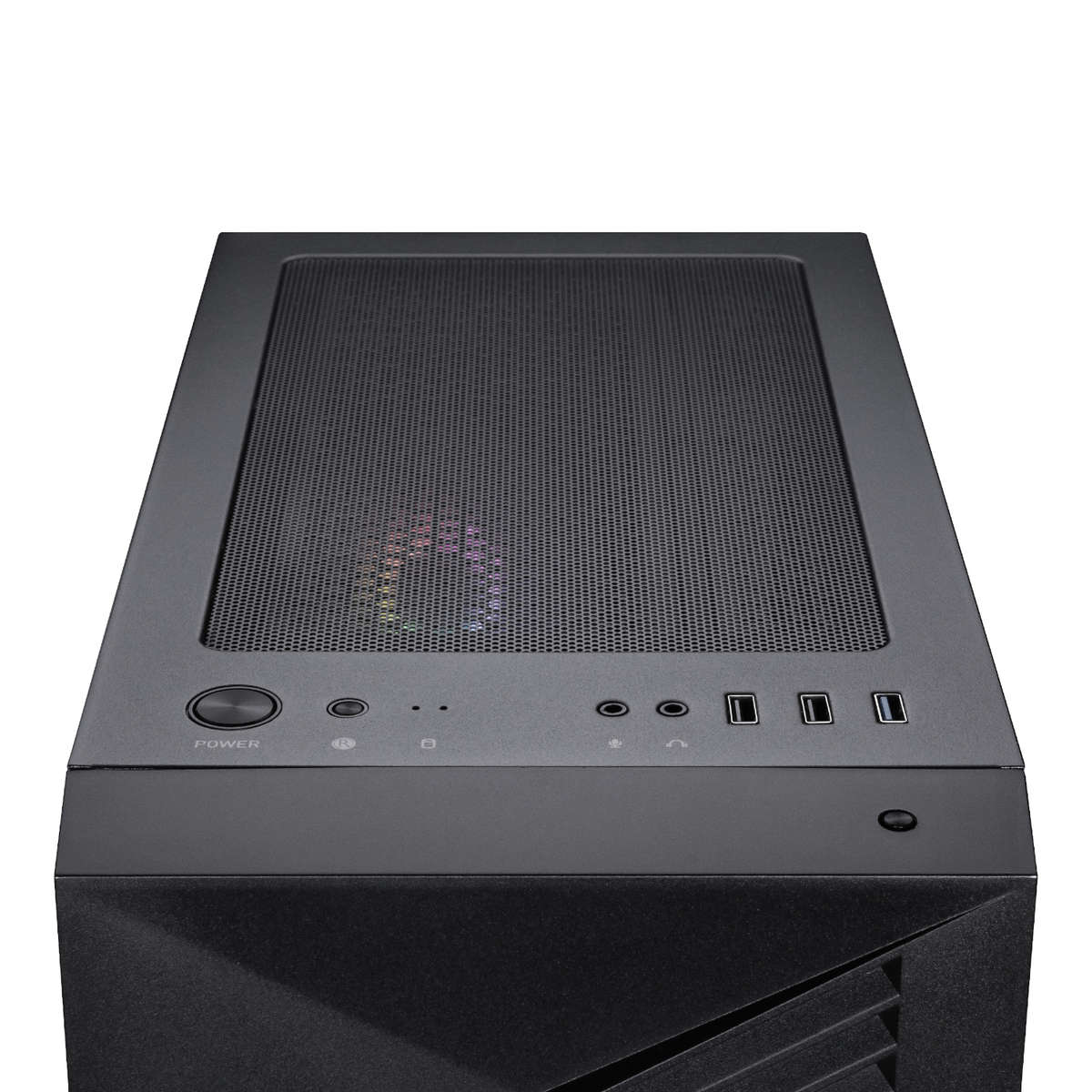 MSI PRO FORGE M050A Micro-ATX Gaming Chassis - Black