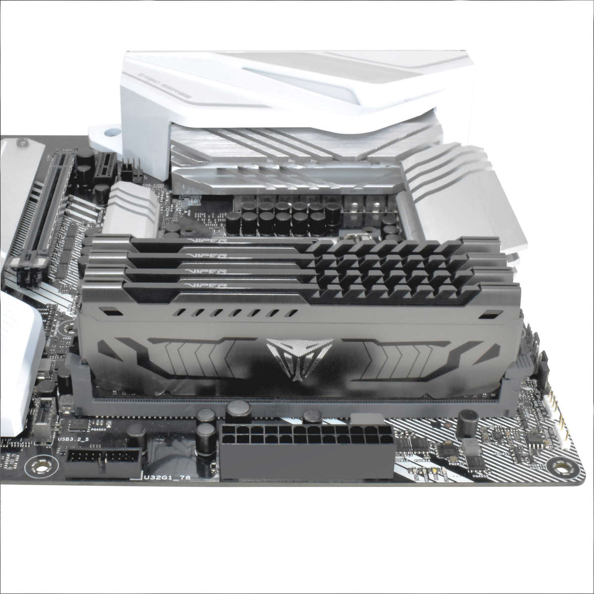 Patriot Viper Steel 64GB DDR4 3600MHz Gaming Desktop Memory Kit