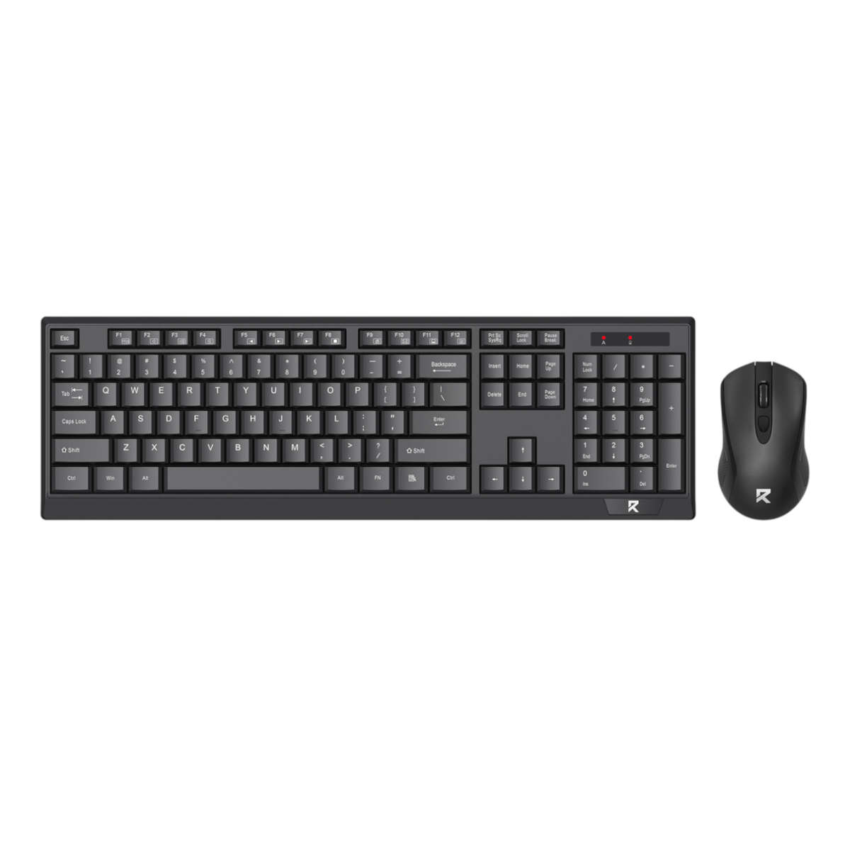Redragon BS-8343A Wireless Keyboard and Mouse Combo - Black