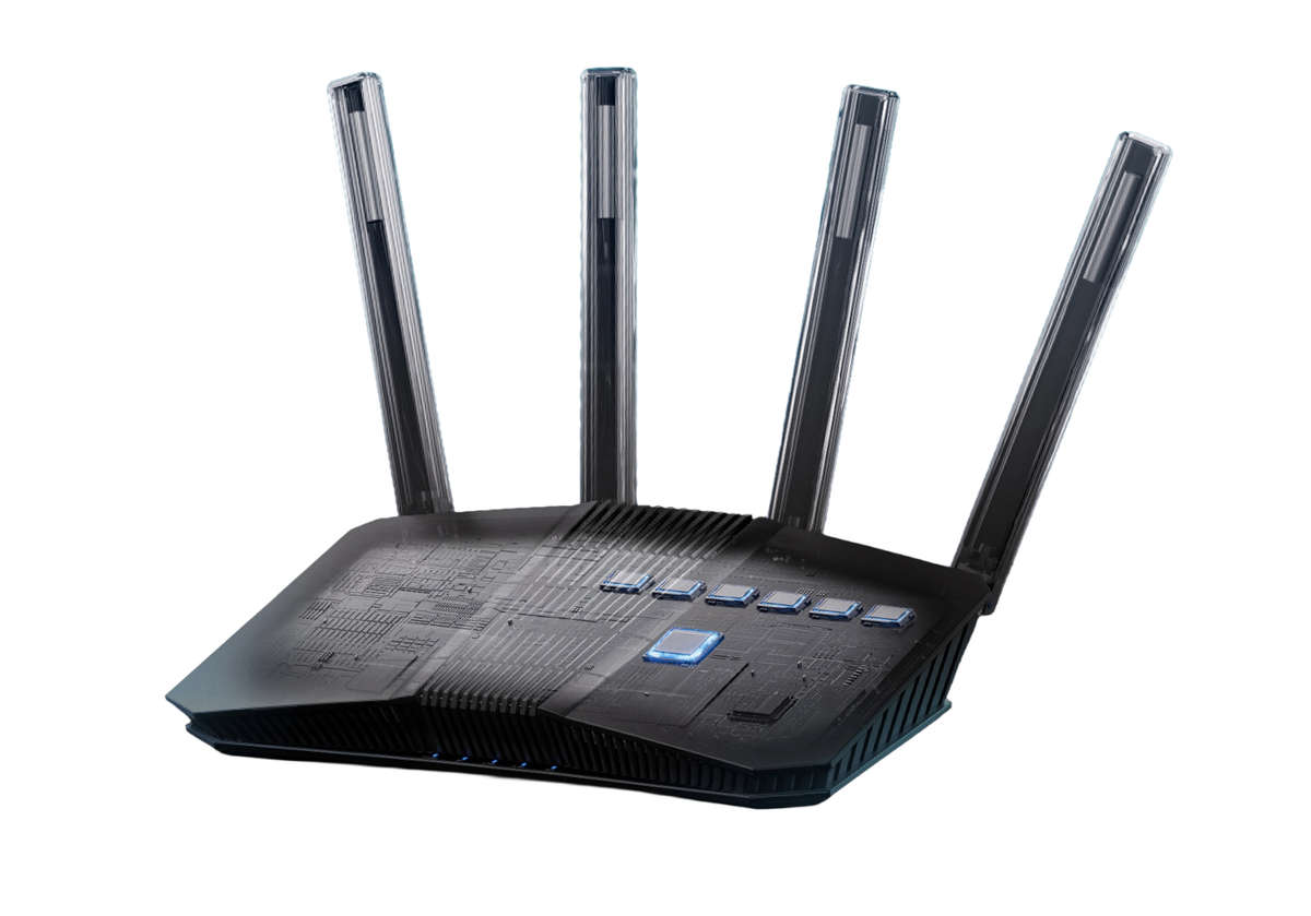 ASUS RT-BE82U Wi-Fi 7 Dual-Band 2.5GbE Router - Black