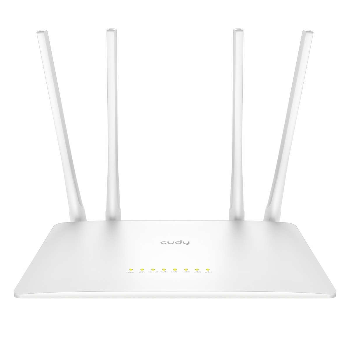 Cudy WR300S 300Mbps 5-Port Wi-Fi 4 Router – White