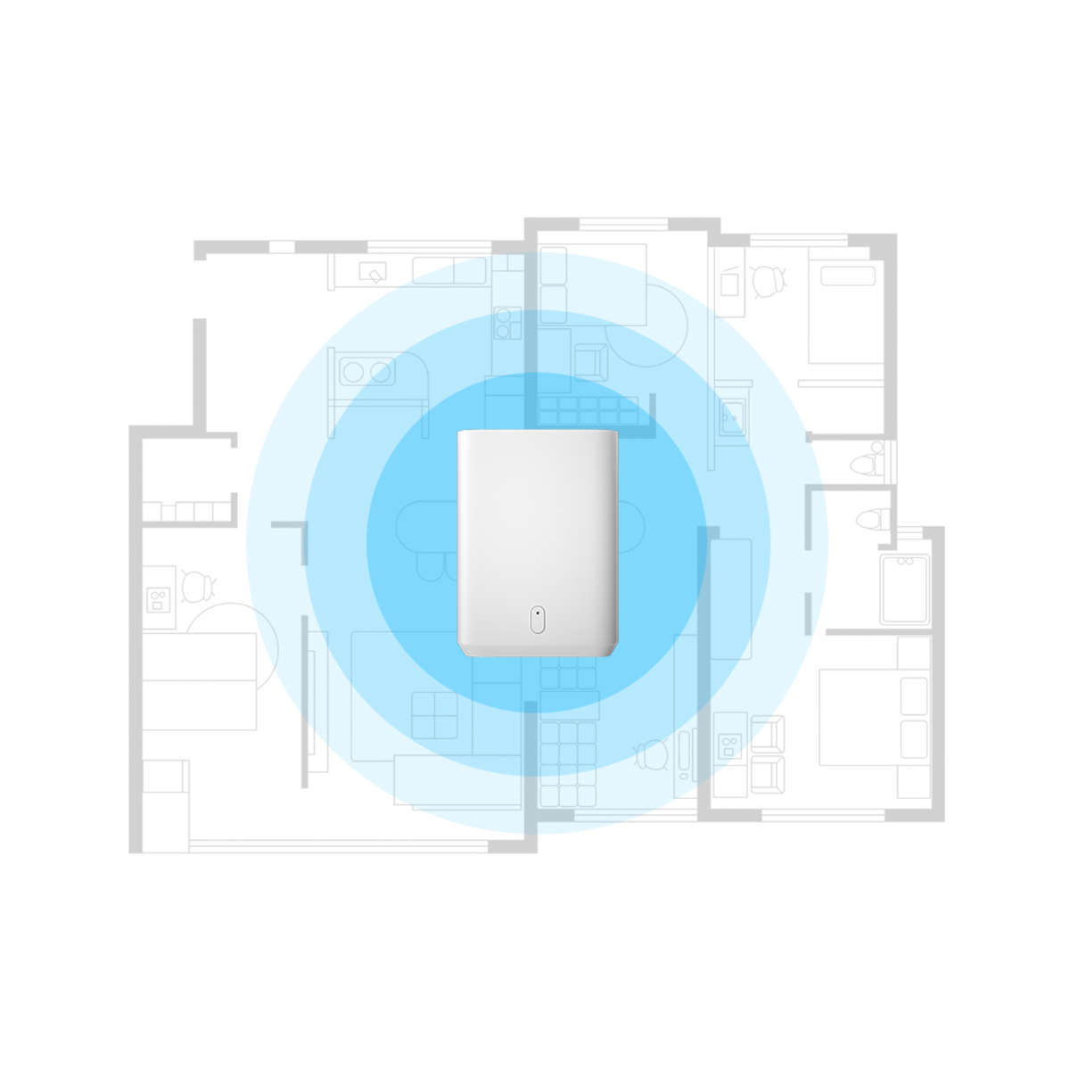 Xiaomi Outdoor Camera Base Station – White
