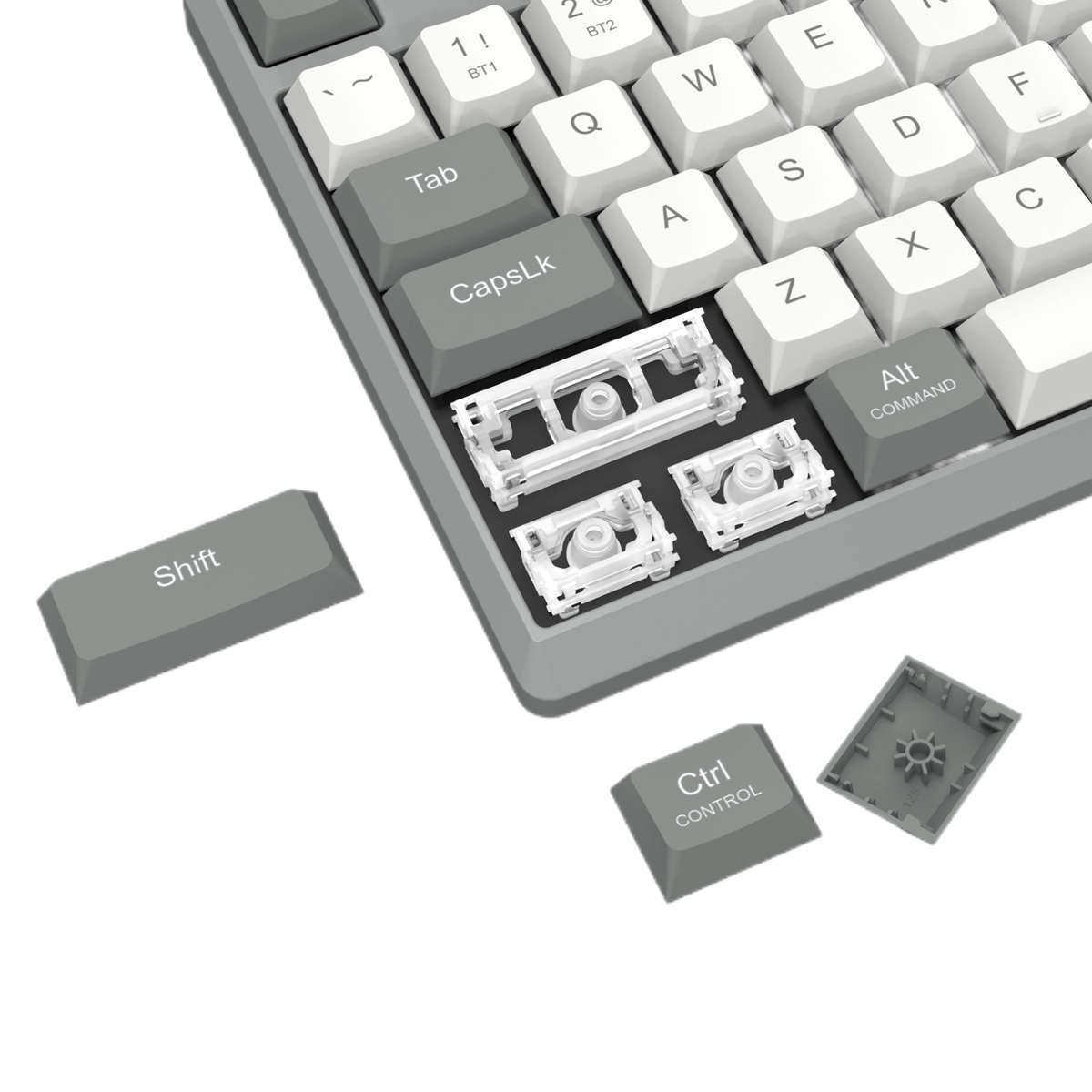 Redragon BK-7485 Wireless Office Keyboard - Grey