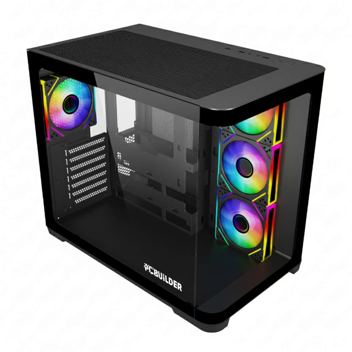PCBuilder HOLDFAST ATX Back-Connect Gaming Chassis