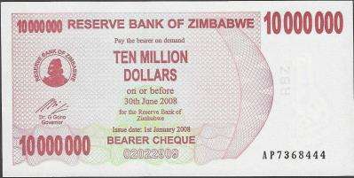 (Item 00637) Zimbabwe 2008