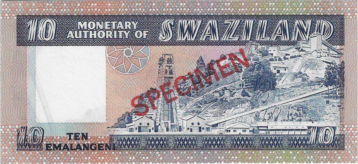 (Item 00794) Swaziland banknotes post 1950