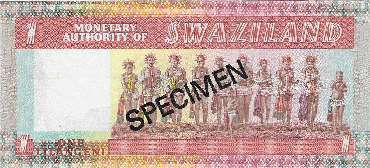 (Item 00794) Swaziland banknotes post 1950