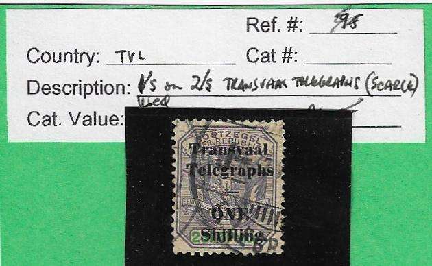 (Item 00988) Tranvaal Telegraphs - Pre 1900