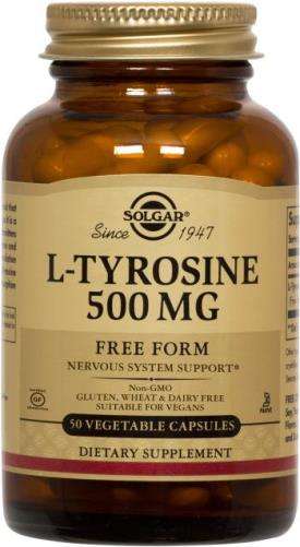 Buy Solgar L-Tyrosine 500 mg Vegetable Capsules online