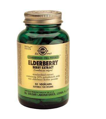 Solgar Elderberry Extract Vegetable Capsules