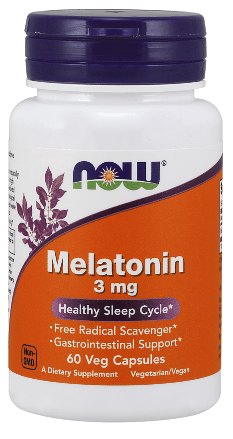 NOW Melatonin Capsules