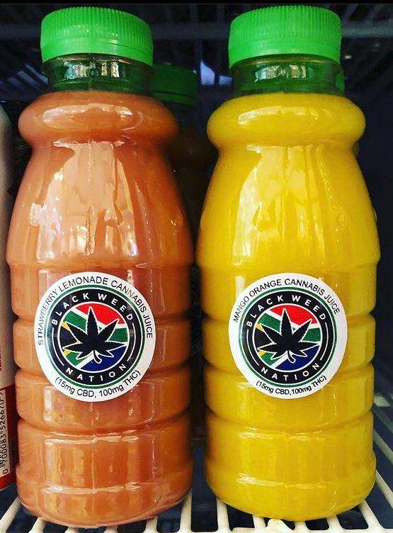 Strawberry-lemonade Cannabis Juice