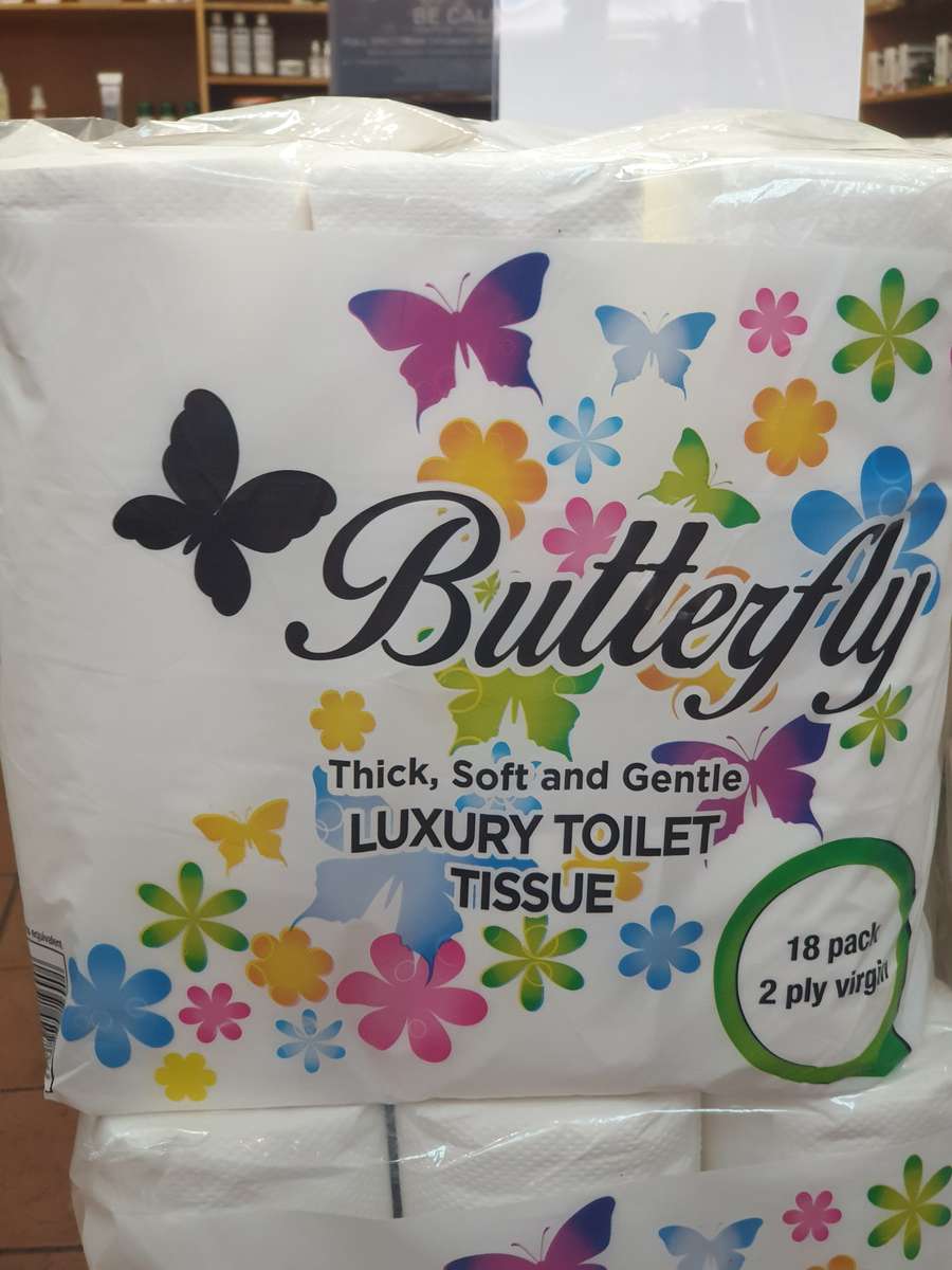 Butterfly 2 Ply Toilet Paper