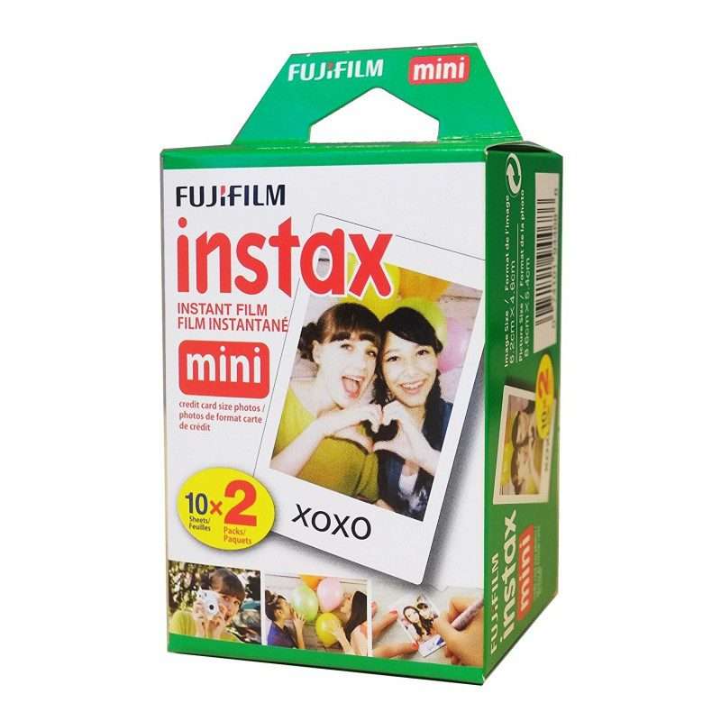 Fujifilm Instax Film Mini White Double Pack 20 sheets