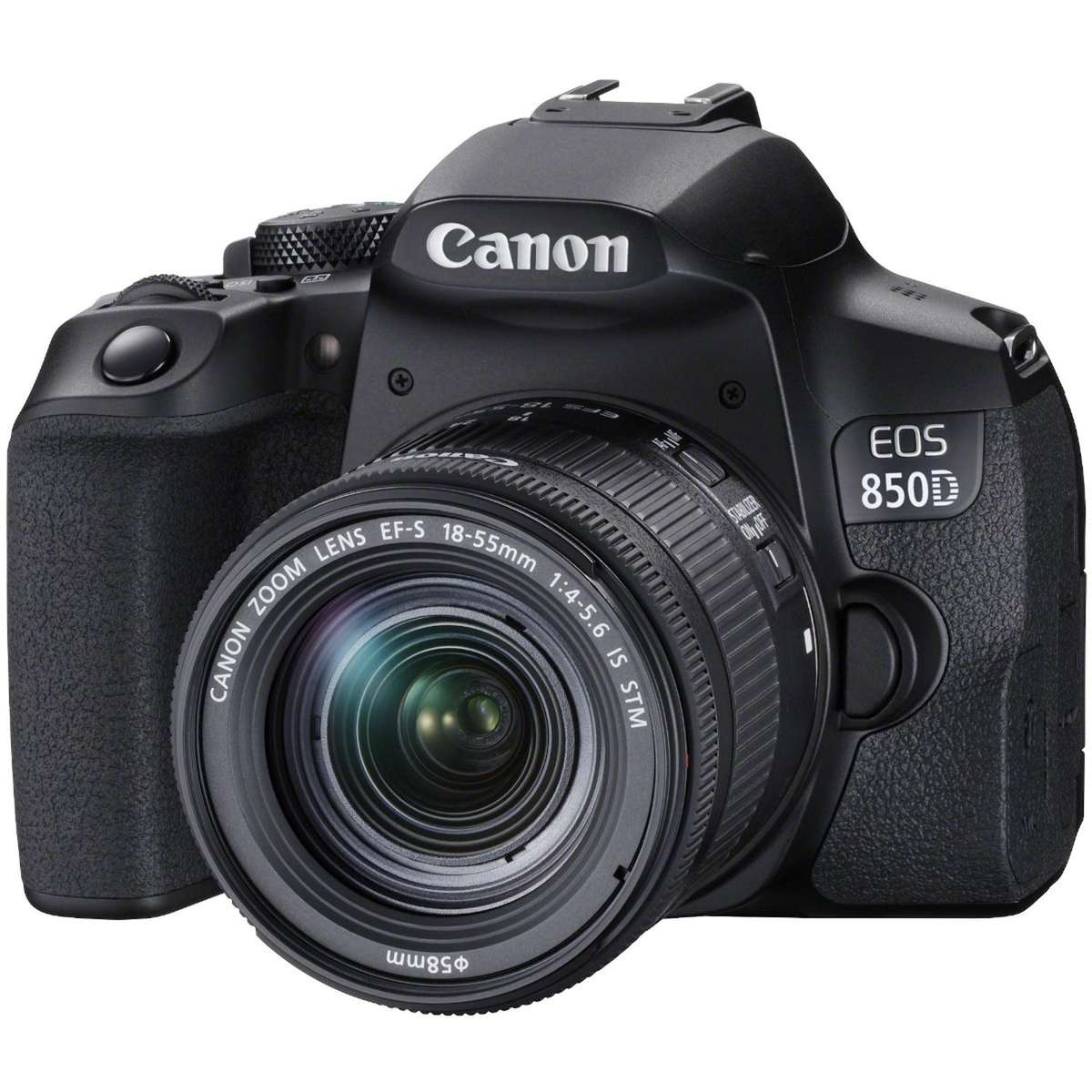 Canon EOS 850D Camera + Ef 18-55mm Lens