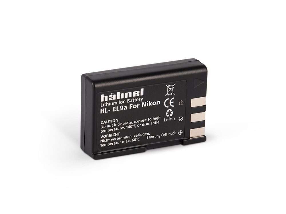Hahnel HL-EL9A for Nikon EN-EL9 Lithium Camera Battery