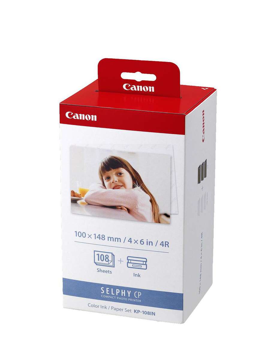Canon KP-108IN Ink And Paper Set