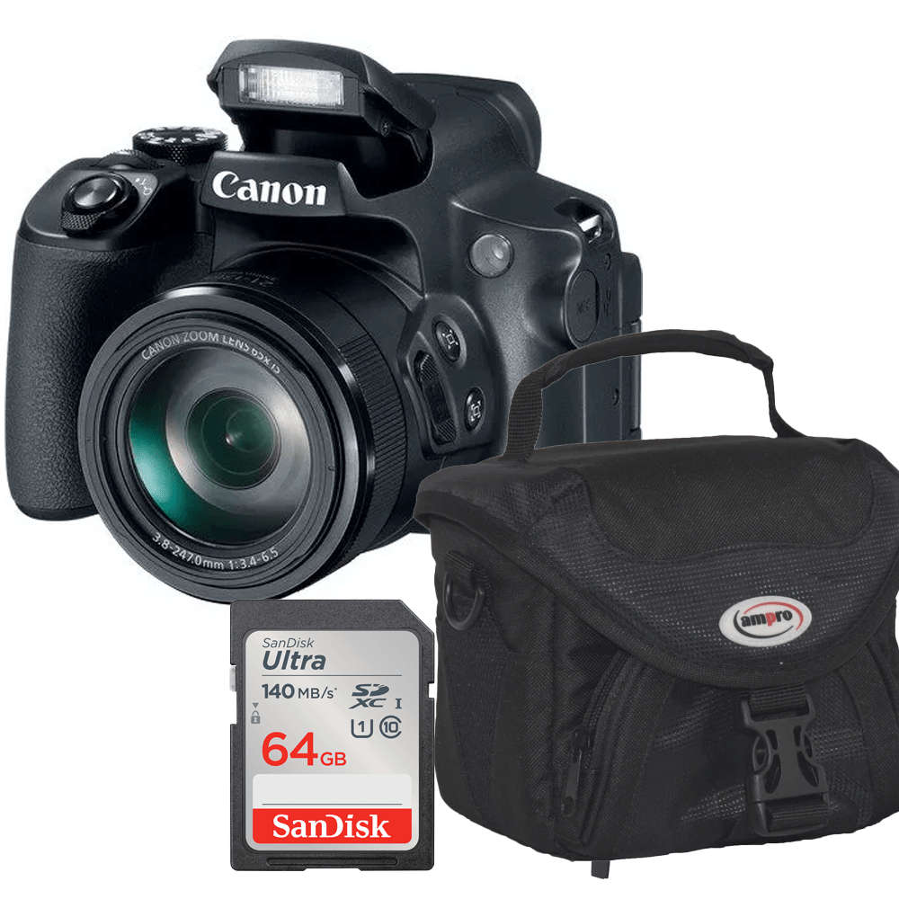 Canon PowerShot Sx70 Hs Digital Camera Bundle