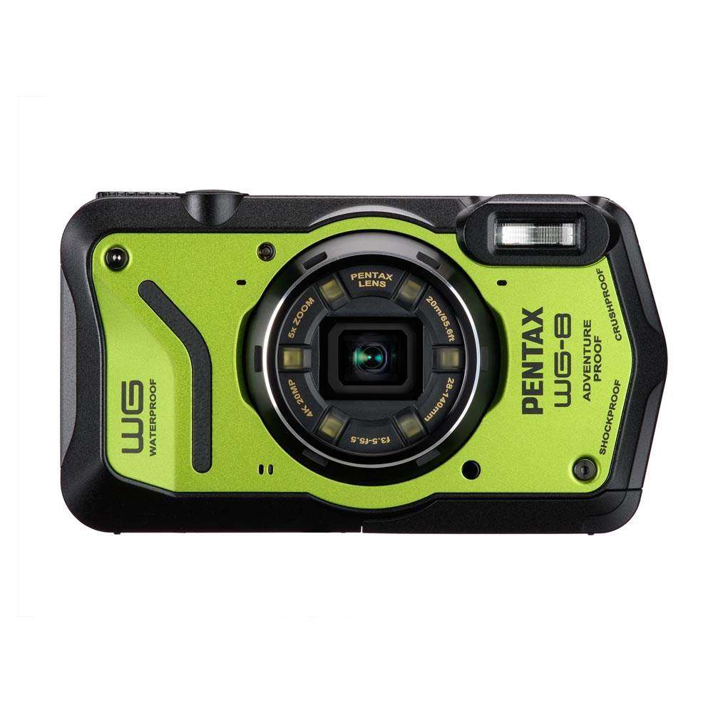 Pentax WG-8 Waterproof Camera Green