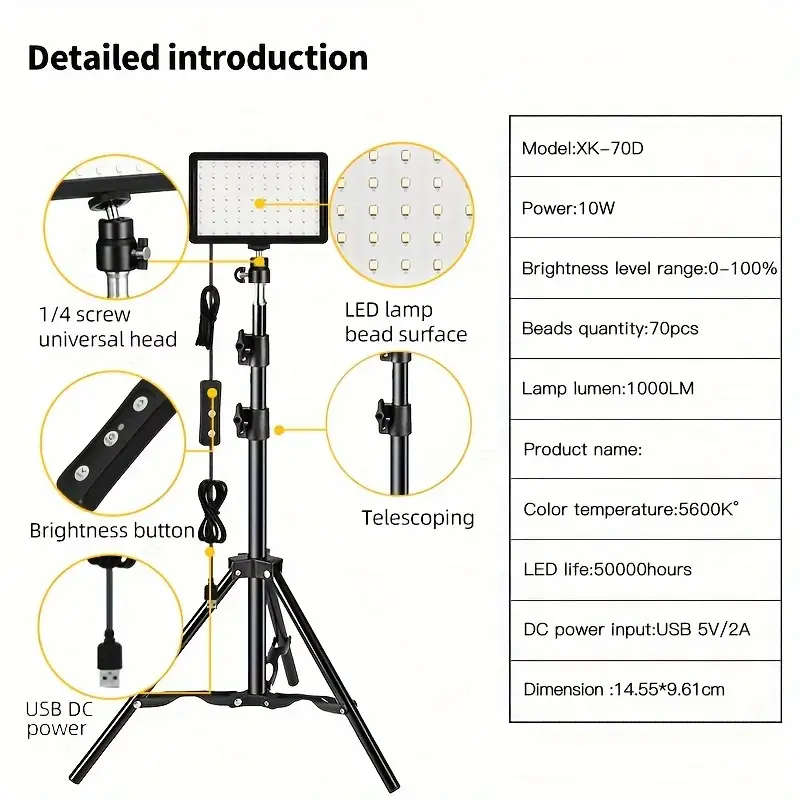RSI MS300 Triple Studio Video Light Kit