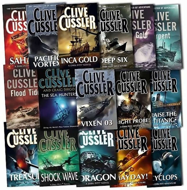 Clive Cussler Collection  50 eBooks