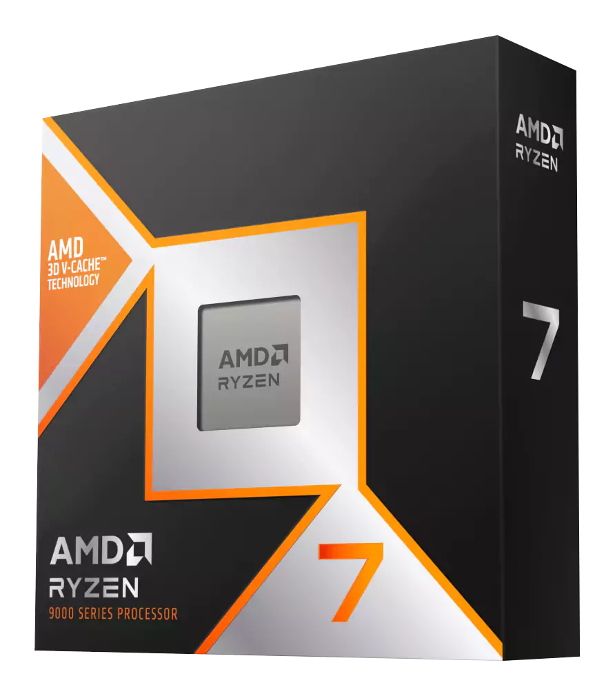 AMD am5 rYzen 7 9800X3D 8/16