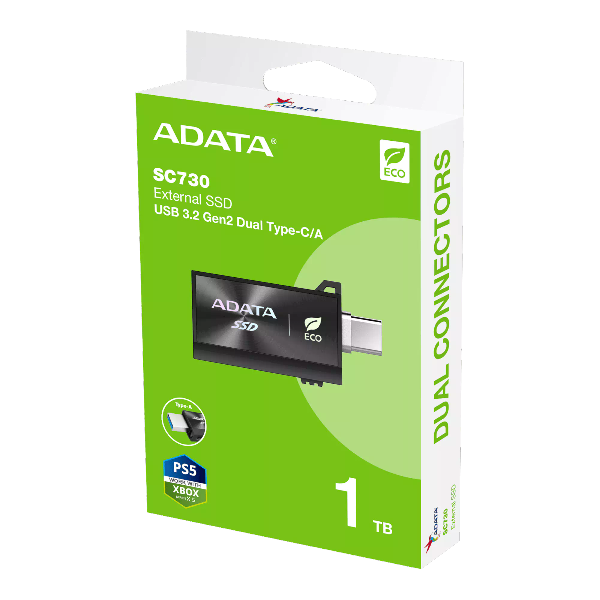 ADATA 1Tb SC730 type-A+C gen2