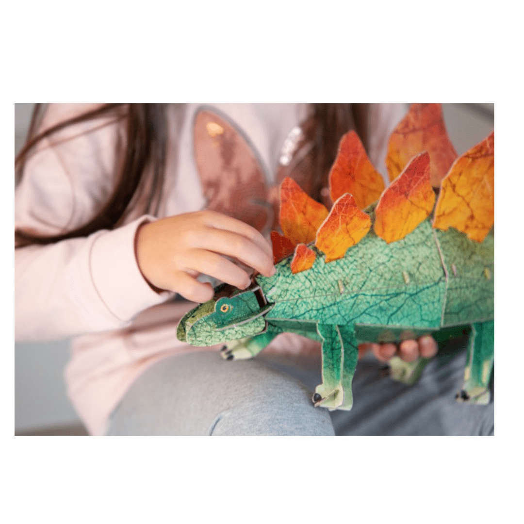 The 3D Stegosaurus Puzzle and Model (Sassi)