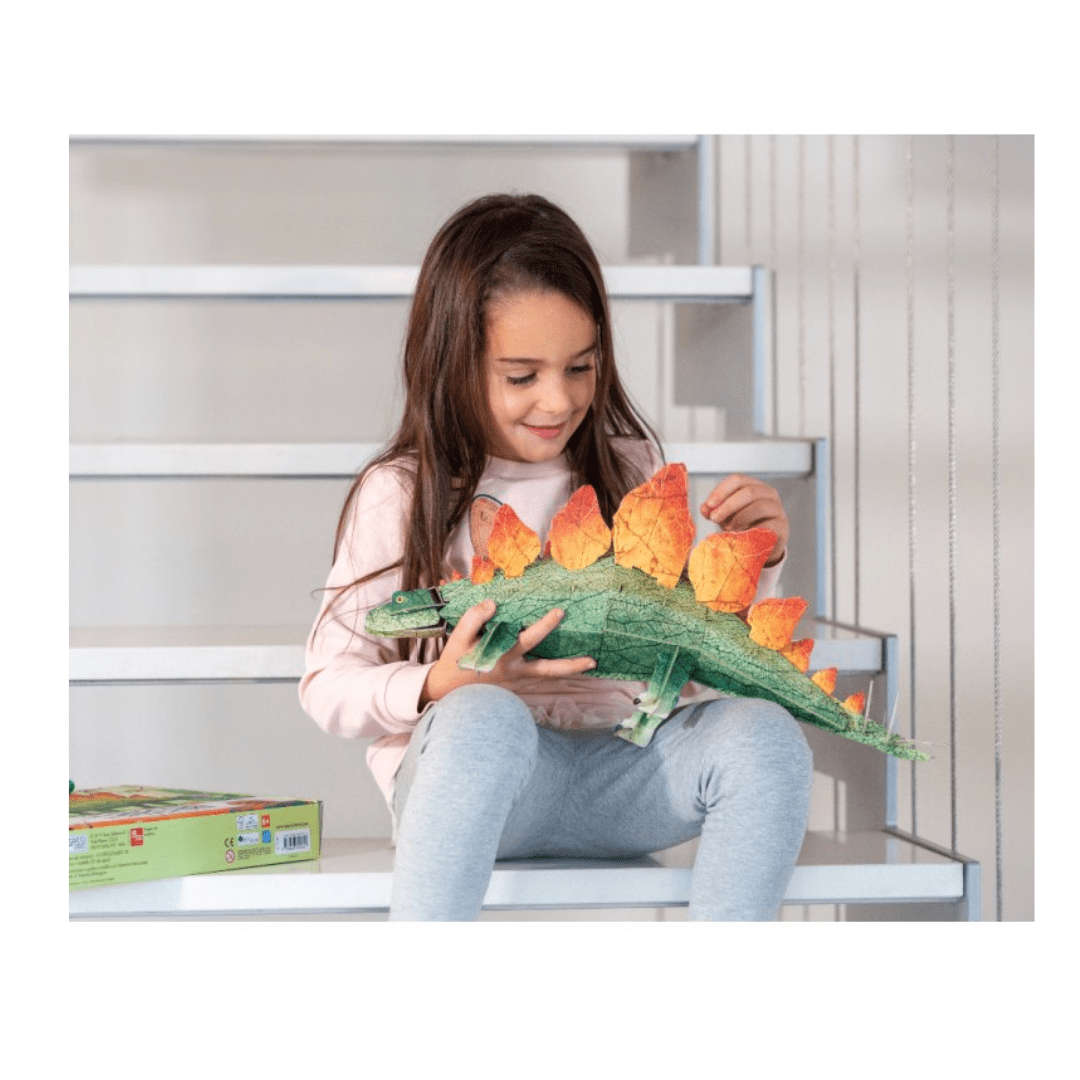 The 3D Stegosaurus Puzzle and Model (Sassi)