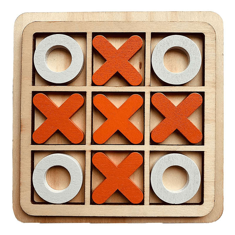 Wooden Tic Tac Toe