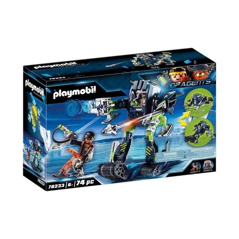 Playmobil Top Agents Arctic Rebels Ice Robot 70233
