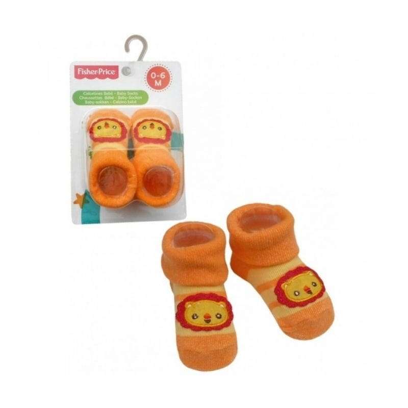Fisher Price Socks Lion 0-6months