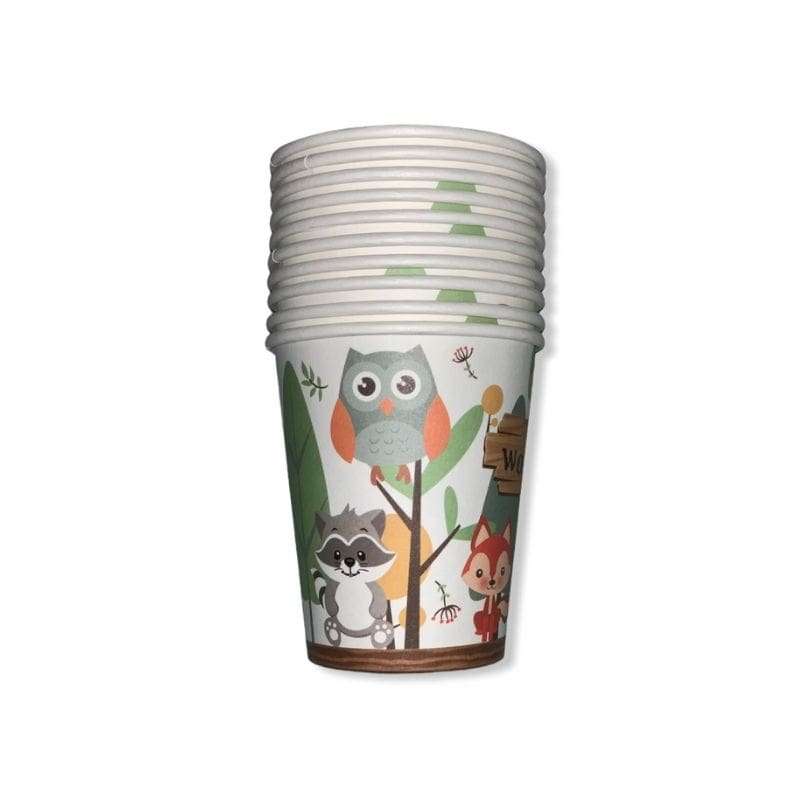 Woodland Paper Cups