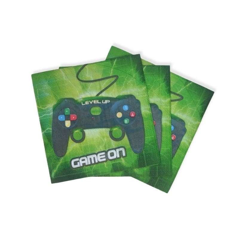 Game on Gaming Serviettes