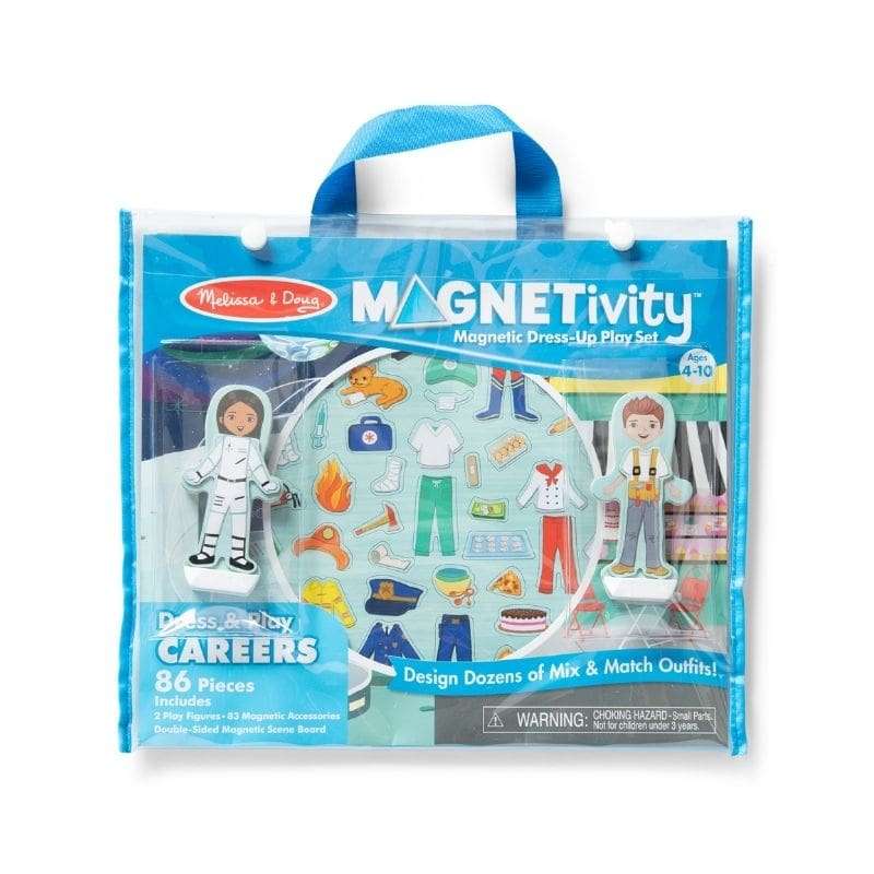 Melissa &amp; Doug: Magnetivity Magnetic Dress-Up Play Set: Dress &amp; Play Careers