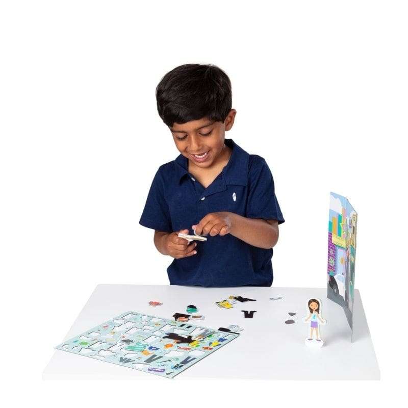 Melissa &amp; Doug: Magnetivity Magnetic Dress-Up Play Set: Dress &amp; Play Careers