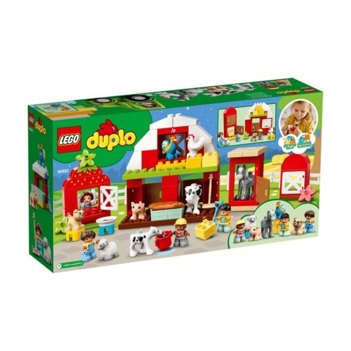 LEGO 10952 DUPLO Town Barn, Tractor & Farm Animal Care