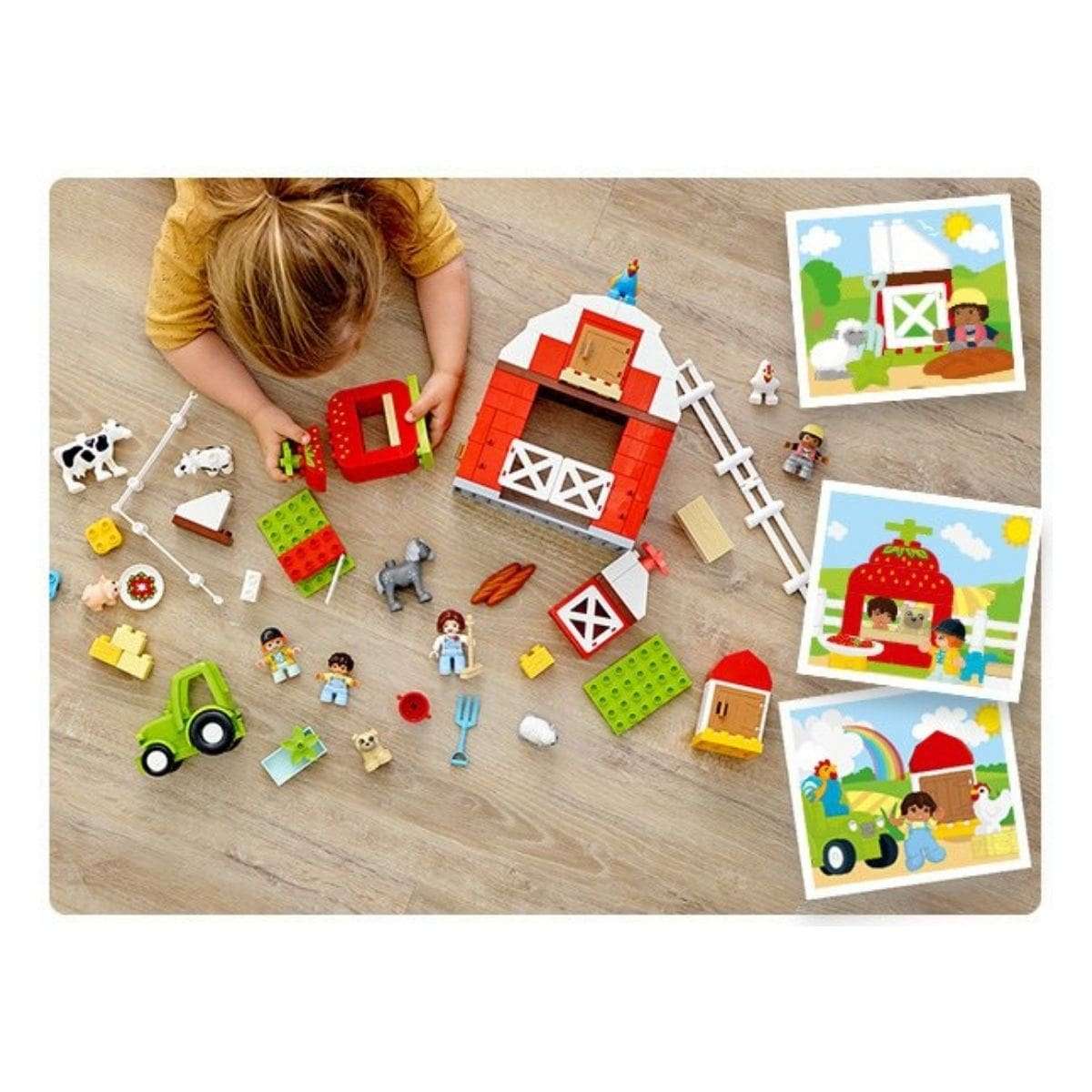 LEGO 10952 DUPLO Town Barn, Tractor & Farm Animal Care