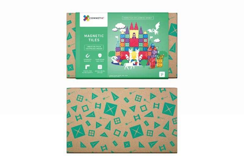Connetix Tiles 100 Pieces (Creative Pack)