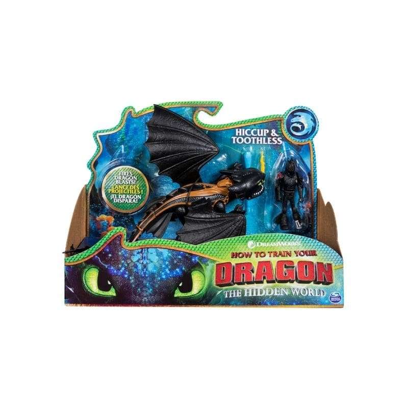 Dragon and Viking Figure - Hiccup and Toothless