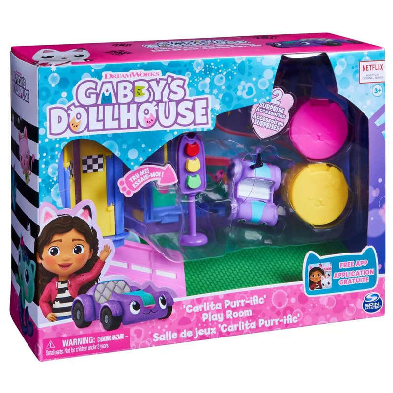 Gabby's Dollhouse Set - Deluxe Room - Play Room