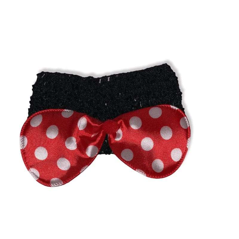Headband with Red Bow