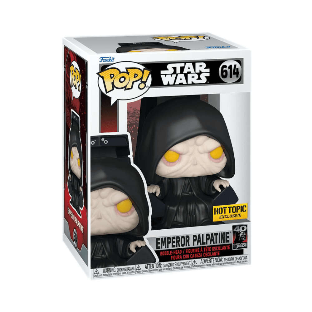 Funko Star Wars Emperor Palpatine Hot Topic Exclusive