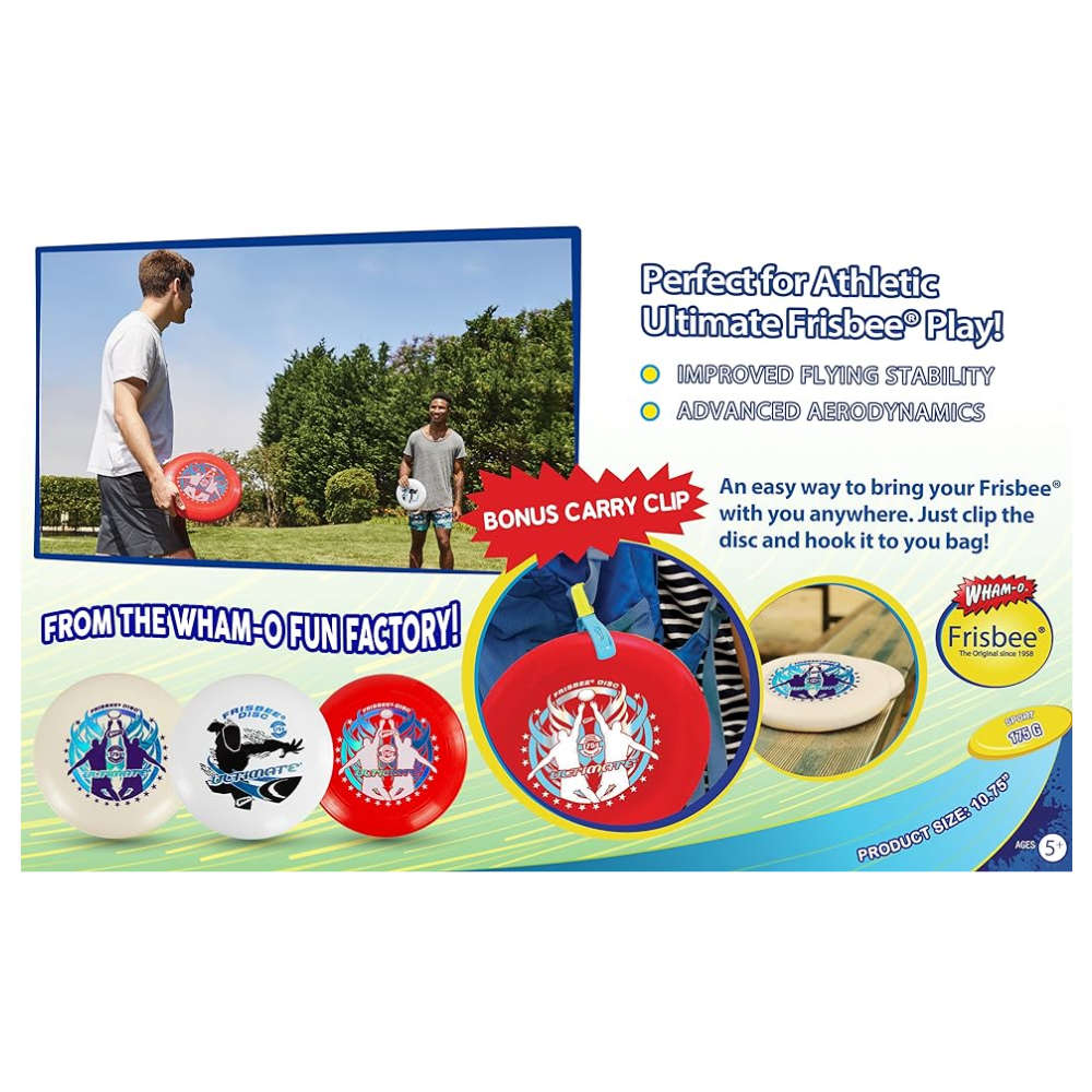 Wham-O Frisbee Ultimate - 175g - Assorted Colours