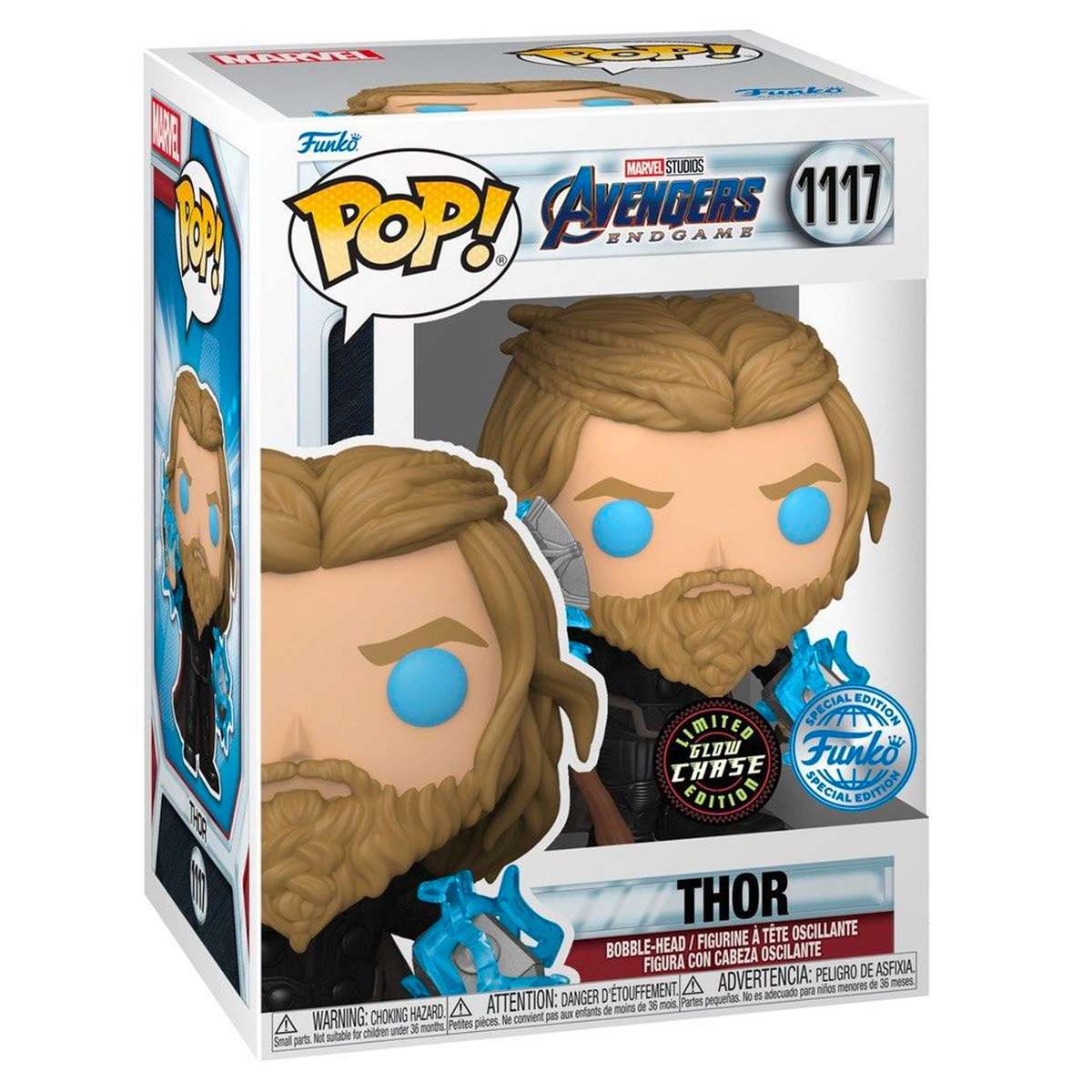 Funko POP! Marvel Avengers Endgame Thor with Thunder #1117 Chase