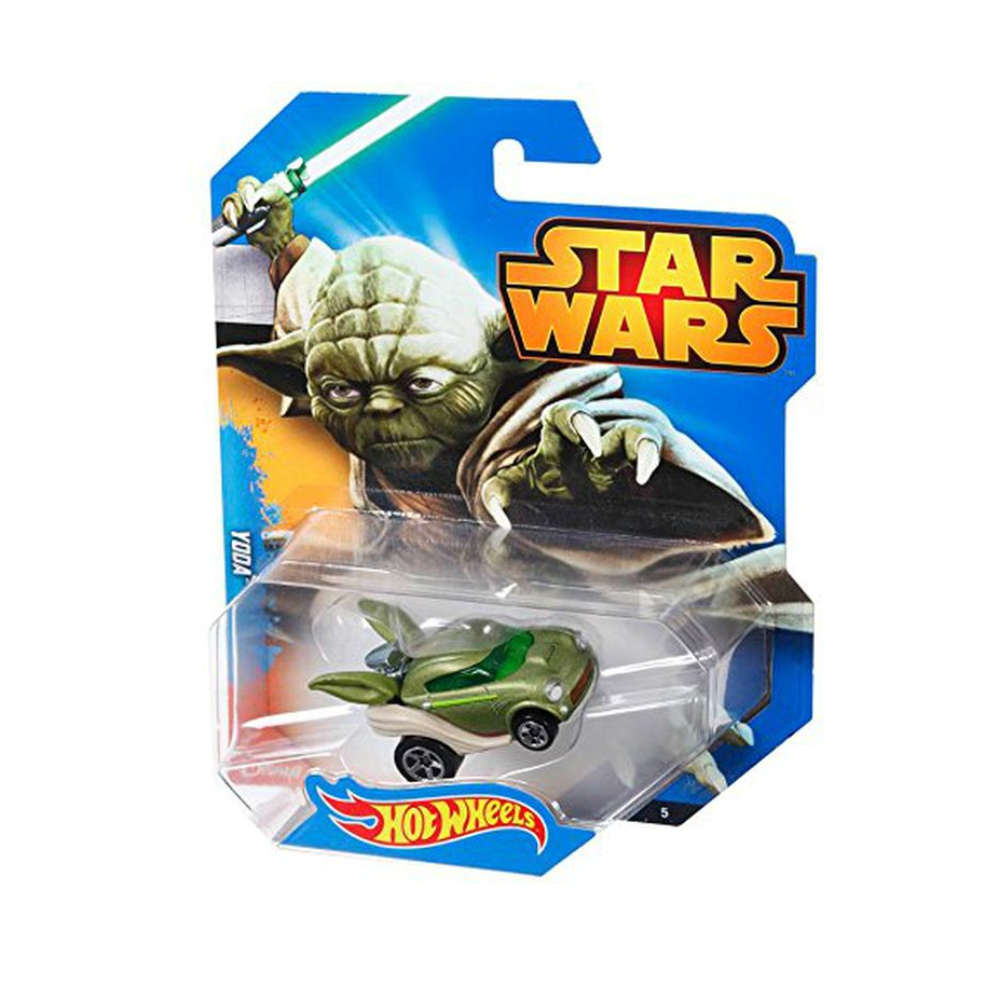 Hot Wheels Star Wars Yoda Character Car